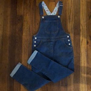 Girls size 7-8 Mini Boden overalls
